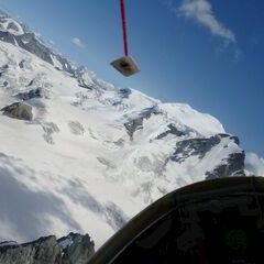 Flugwegposition um 13:10:42: Aufgenommen in der Nähe von Bezirk Entremont, Schweiz in 3600 Meter